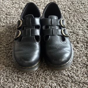 Black Dr Marten Mary Jane’s size 5 girls